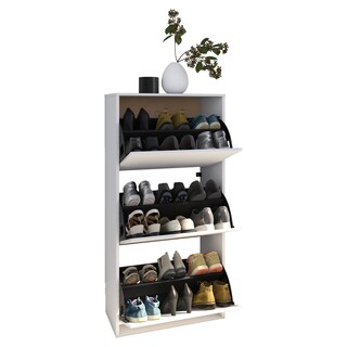 Foto 3 | Zapatera Organizador Playcon 60 X 81 cm Tablero Texturizado Blanco Frosty