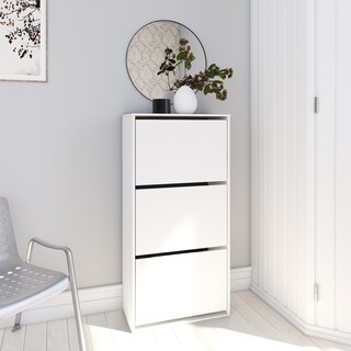 Foto 5 | Zapatera Organizador Playcon 60 X 81 cm Tablero Texturizado Blanco Frosty