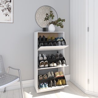Foto 6 | Zapatera Organizador Playcon 60 X 81 cm Tablero Texturizado Blanco Frosty