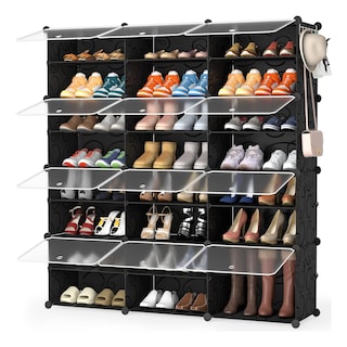 Foto 1 | Zapatera Organizador Apilable 48 Pares Anti Polvo Con Puerta