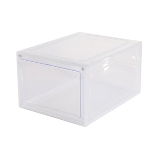 Foto 1 | Zapatos Apilables Estantes Plásticos Transparentes 10 Piezas