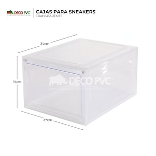 Foto 5 | Zapatos Apilables Estantes Plásticos Transparentes 10 Piezas