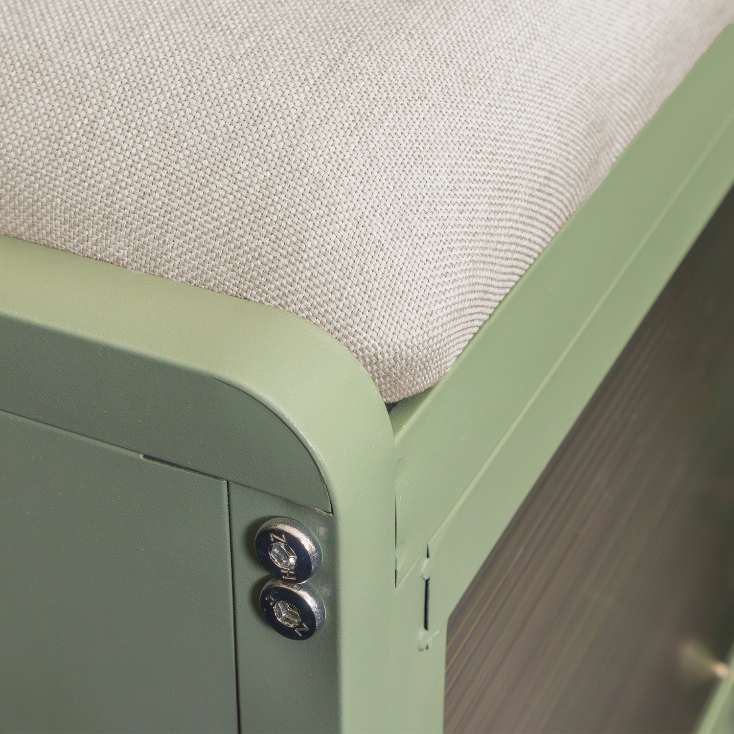 Foto 5 pulgar | Zapatera Organizador Con Asiento Bossa Busan Verde