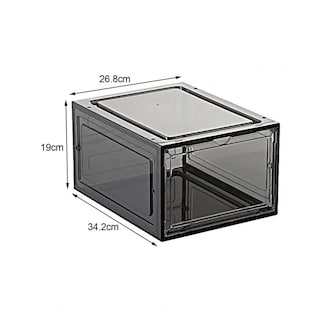 Foto 2 | Zapatera Organizadora Foresker Transparente 12 Piezas