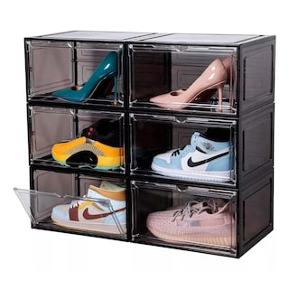 Foto 3 | Zapatera Organizadora Foresker Transparente 12 Piezas