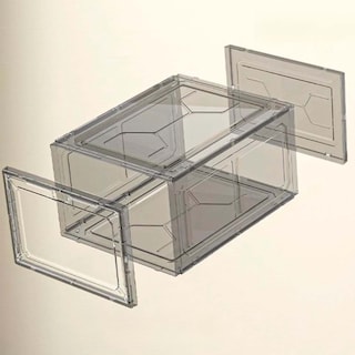 Foto 5 | Zapatera Organizadora Foresker Transparente 12 Piezas