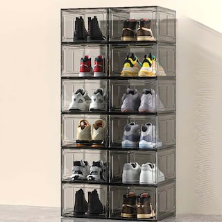 Foto 7 | Zapatera Organizadora Foresker Transparente 12 Piezas