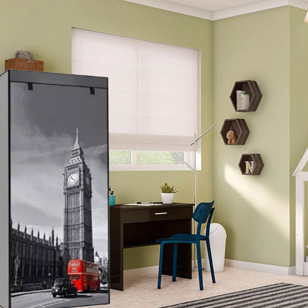 Foto 5 | Zapatera Multifuncional Con 9 Niveles Big Ben Gris