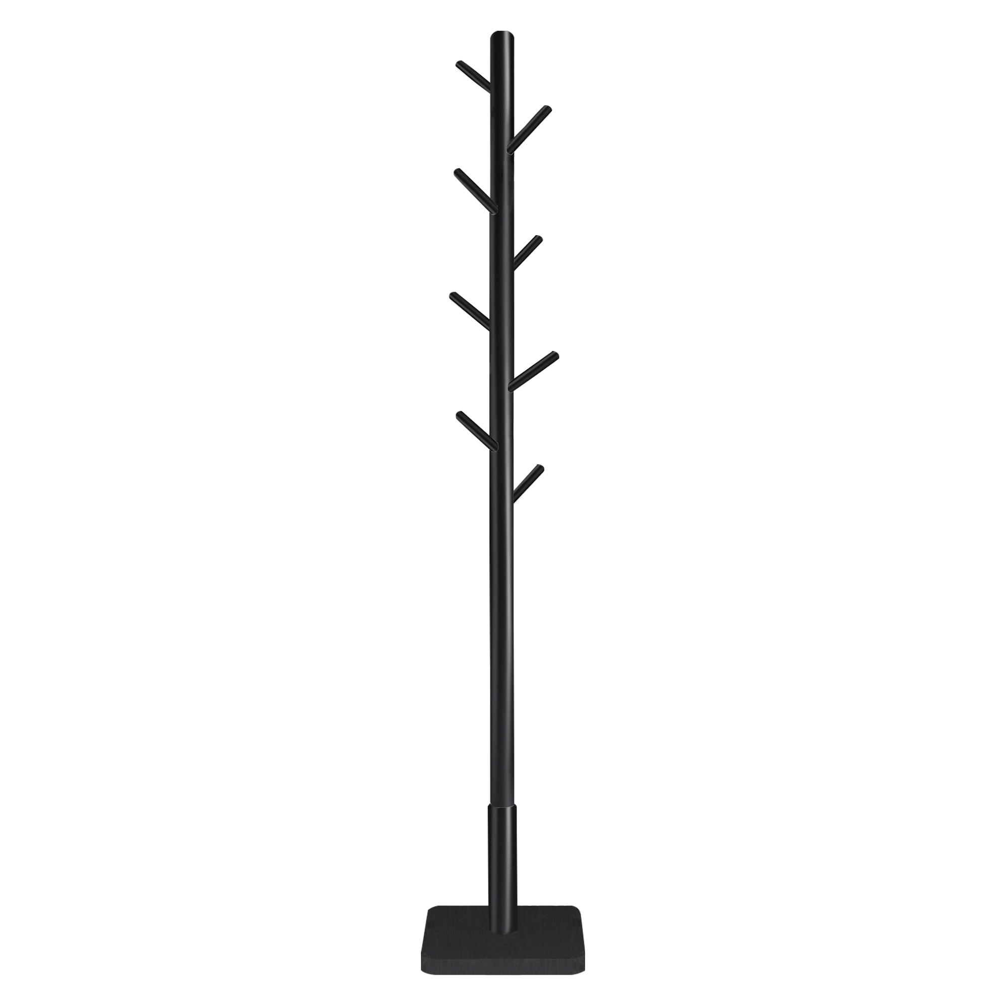 Perchero Vasagle Urcr010b01, Metal Negro, 180 Cm De Altura