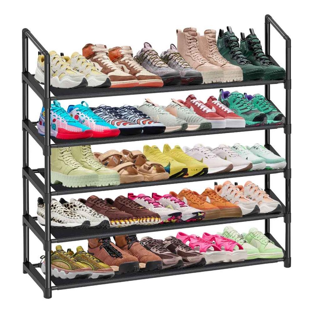 Zapatera 5 Niveles Rack Multifuncional Closet Organizador