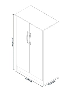 Foto 4 | Zapatera Skal Living Multifuncional Blanca