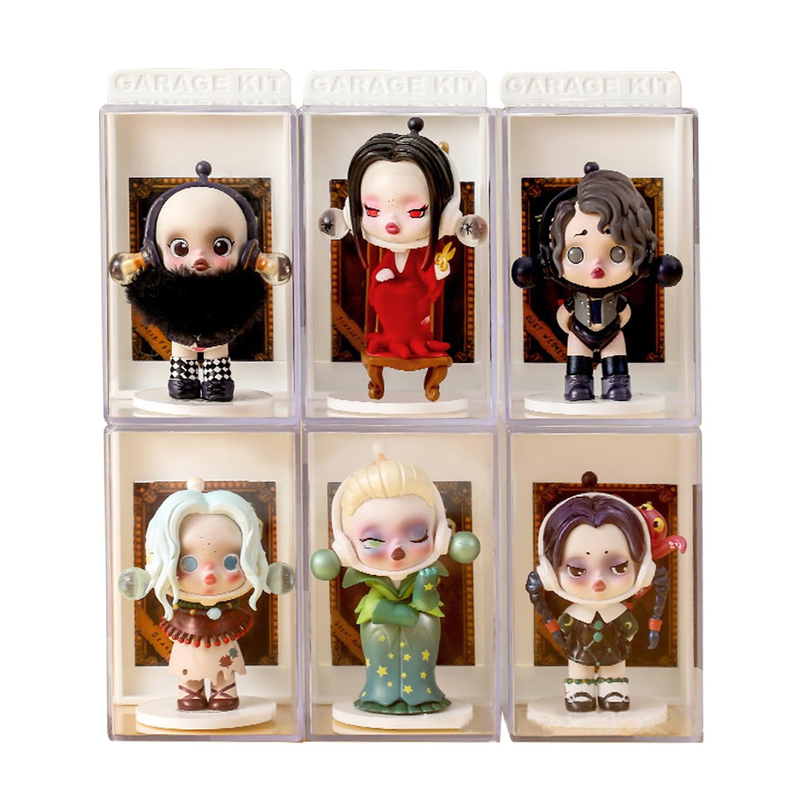 Foto 1 | Estuche Transparente Para Mostrar Figuras Con Ranura Para Tarjetas De Identificación, Apilable - Venta Internacional.