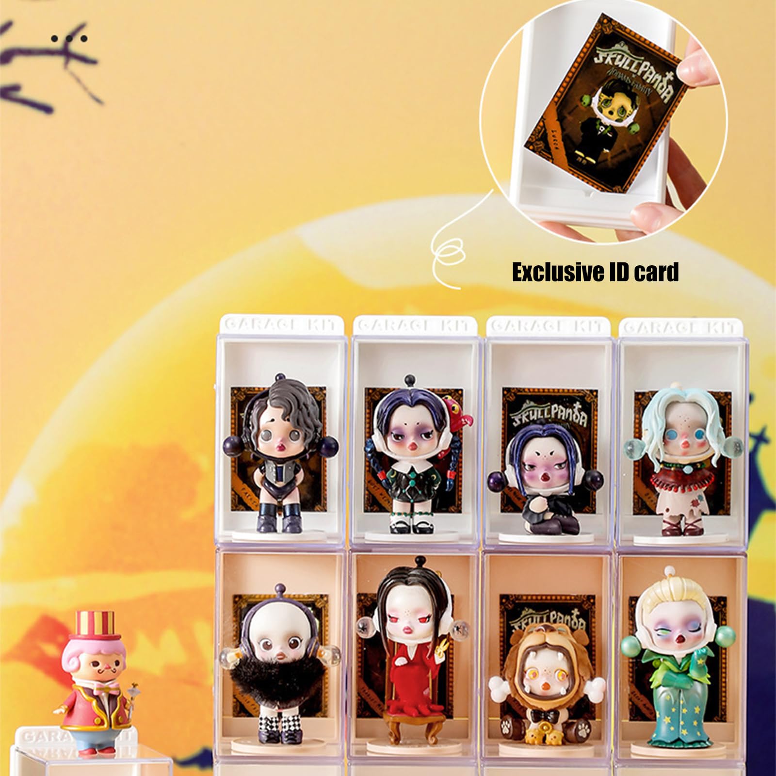 Foto 4 | Estuche Transparente Para Mostrar Figuras Con Ranura Para Tarjetas De Identificación, Apilable - Venta Internacional.