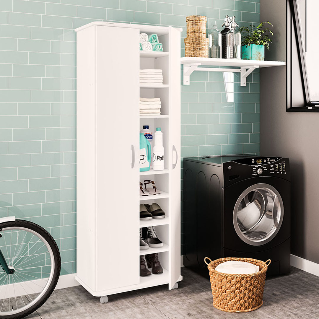 Foto 4 pulgar | Multifuncional Mobi Zúrich Blanco Organizador