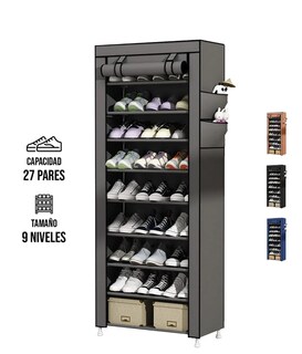 Foto 4 | Zapatera Xtellar Multiusos Gris