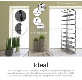 Foto 5 | Zapatera Xtellar Multiusos Gris