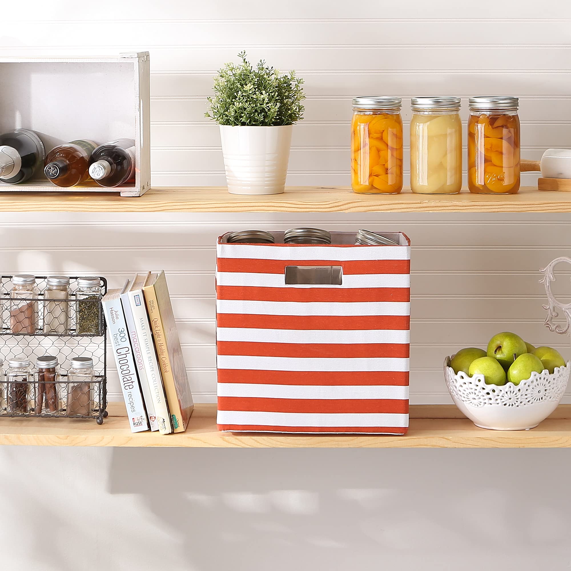Foto 5 pulgar | Cubo De Basura Dii Polyester Cube Collection 13x13x13 Cm Spice - Venta Internacional.