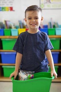 Foto 6 | Cubo De Plástico Para Libros Storex, Tamaño Grande, Para Casa, Oficina, Aula, Paquete De 6 - Venta Internacional.
