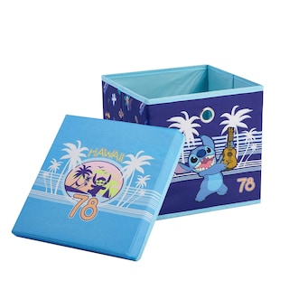 Foto 1 | Cubo De Almacenamiento Idea Nuova Lilo And Stitch 25 X 25 Cm - Venta Internacional.
