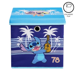 Foto 4 | Cubo De Almacenamiento Idea Nuova Lilo And Stitch 25 X 25 Cm - Venta Internacional.