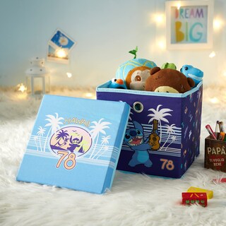 Foto 6 | Cubo De Almacenamiento Idea Nuova Lilo And Stitch 25 X 25 Cm - Venta Internacional.