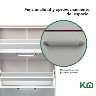 Foto 4 | Mueble Zapatero Zapatera Organizador Madera 18 Pares Hogar