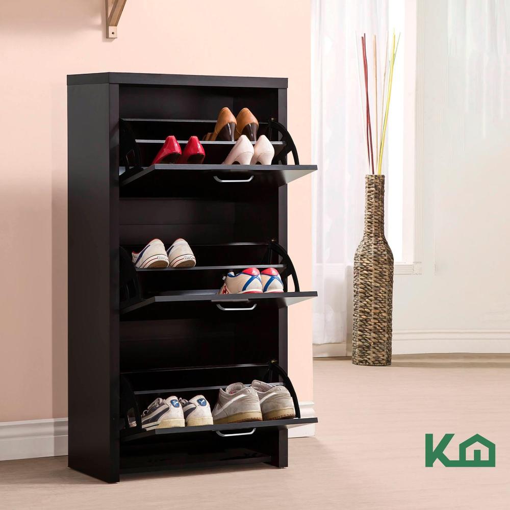 Foto 8 pulgar | Mueble Zapatero Zapatera Organizador Madera 18 Pares Hogar