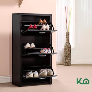 Foto 7 | Mueble Zapatero Zapatera Organizador Madera 18 Pares Hogar