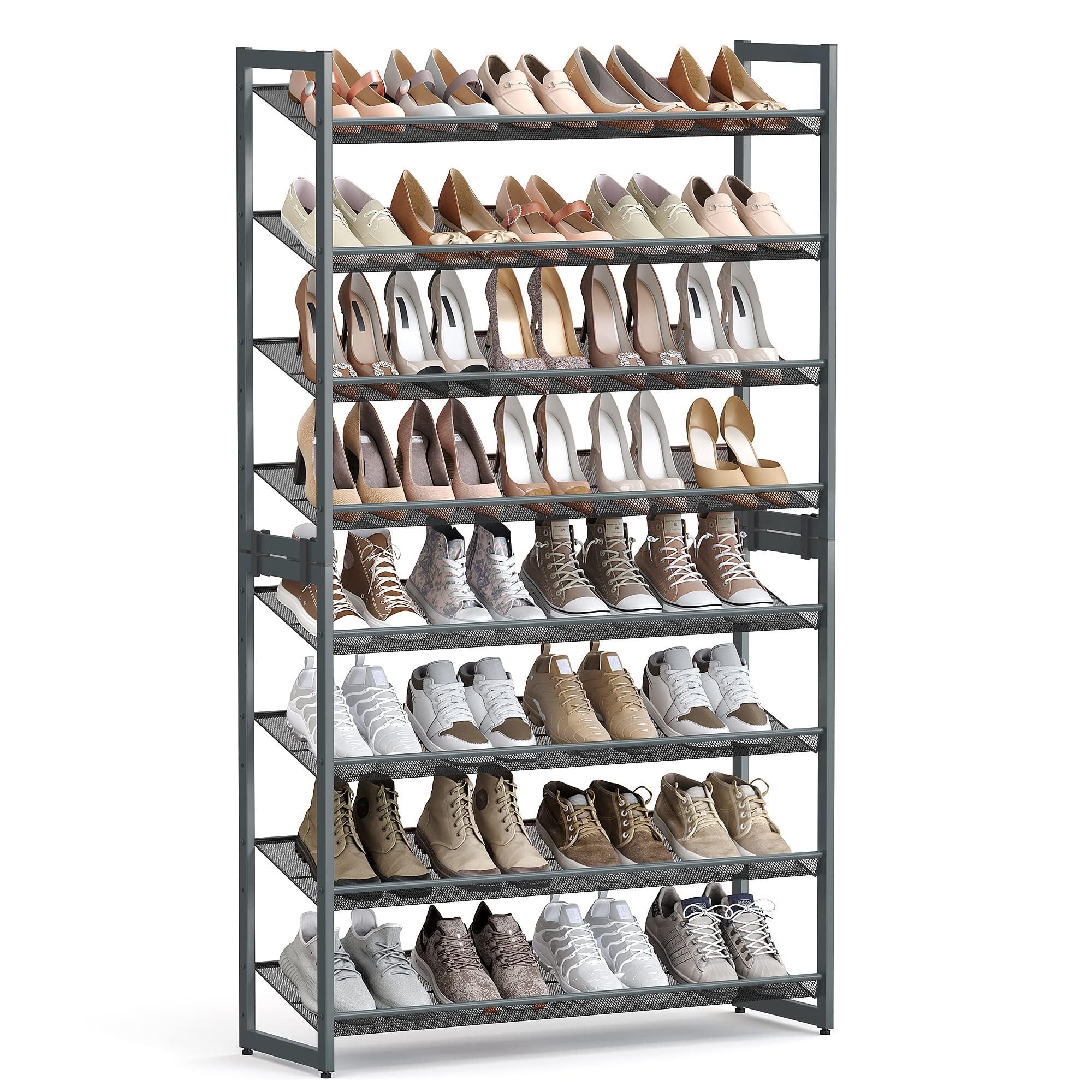 Foto 2 pulgar | Organizador De Zapatos De Metal, 8 Niveles, De Shoe Rack Songmics, 32 A 40 Pares - Venta Internacional.