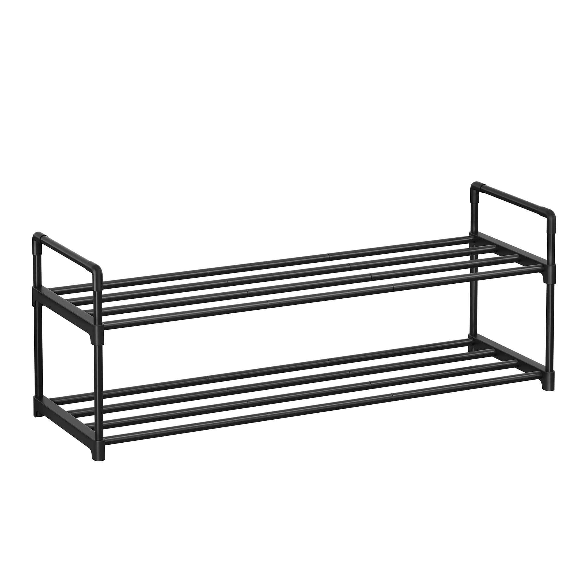 Foto 1 | Zapatero Songmics Con 2 Niveles De Almacenamiento De Metal Para 10 Pares, Negro - Venta Internacional.