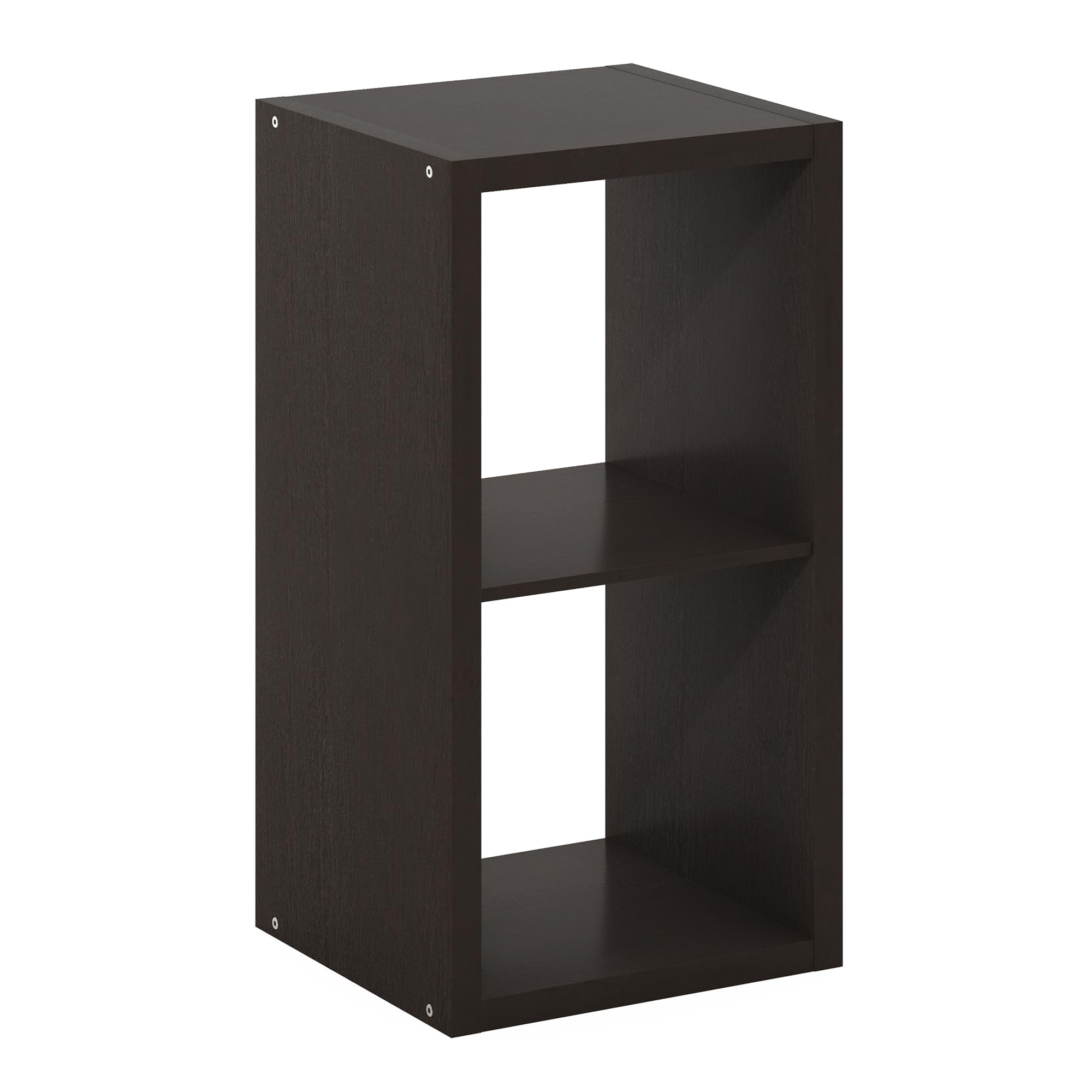 Foto 1 | Organizador De Almacenamiento Furinno Cubicle Con Parte Trasera Abierta, 2 Cubos, Roble Oscuro - Venta Internacional.