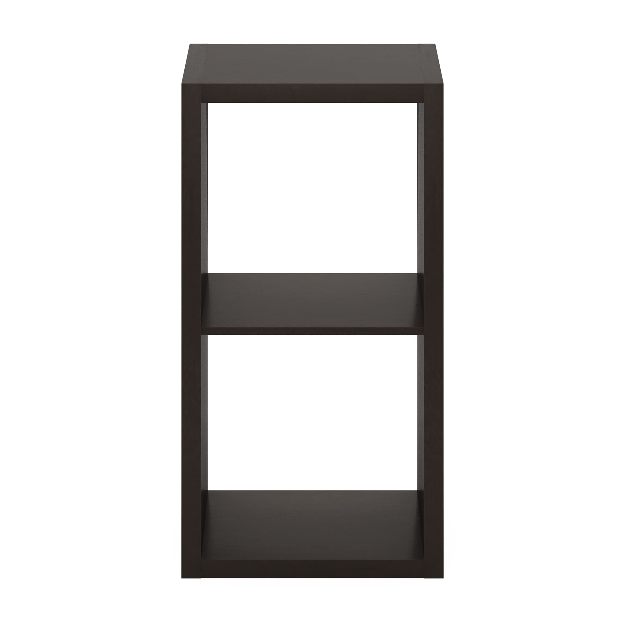 Foto 5 pulgar | Organizador De Almacenamiento Furinno Cubicle Con Parte Trasera Abierta, 2 Cubos, Roble Oscuro - Venta Internacional.