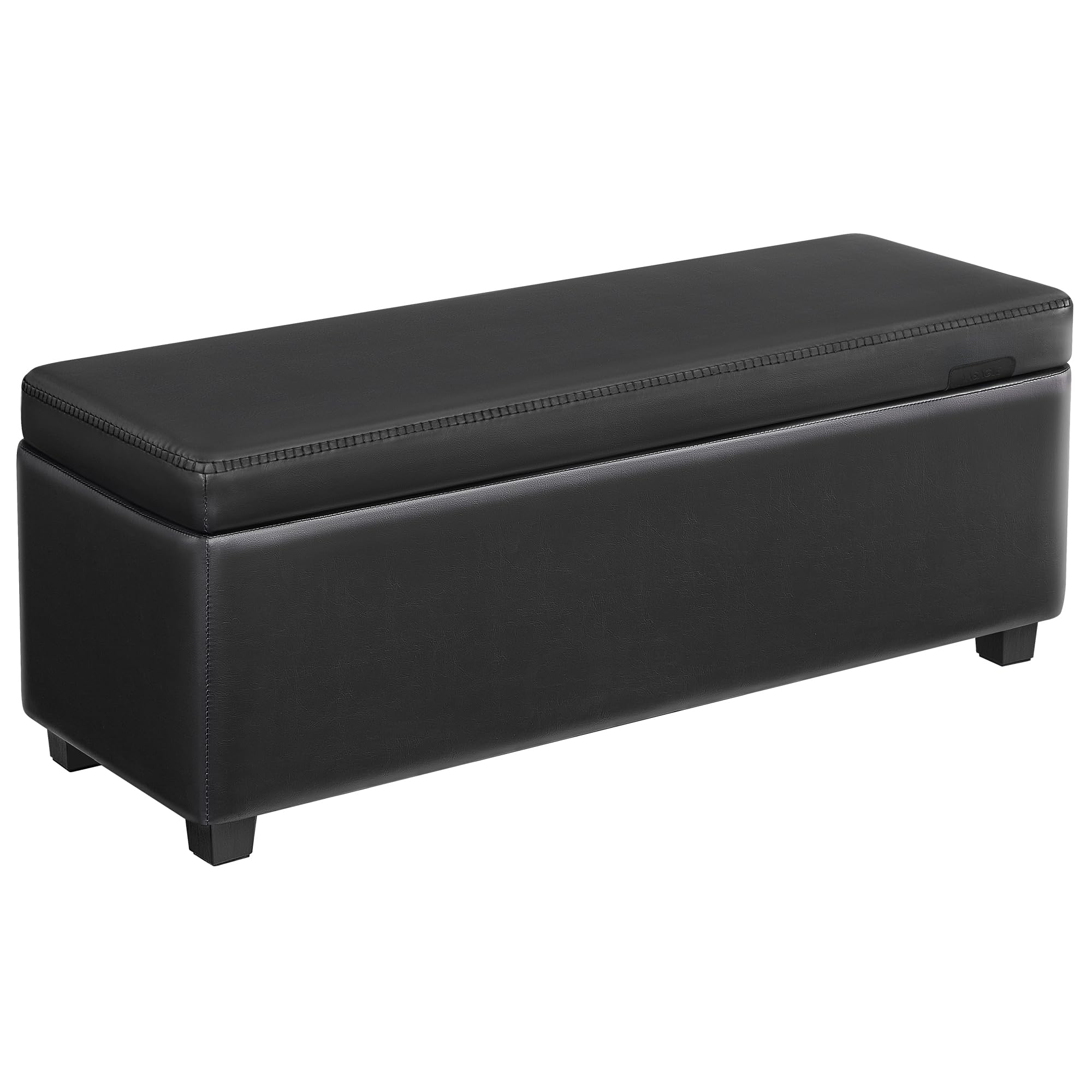 Foto 1 | Banco Otomano De Almacenamiento Vasagle Ekho Collection 95 L, Tinta Negra - Venta Internacional.