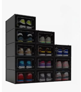 Foto 1 | Cajas De Zapatos Apilable