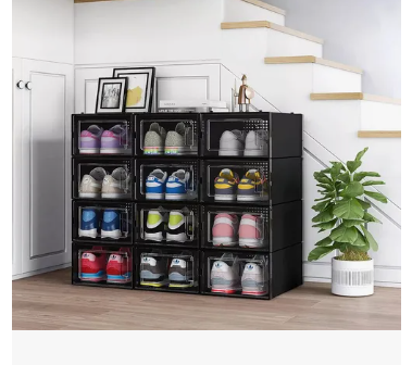 Foto 6 | Cajas De Zapatos Apilable