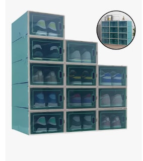 Foto 2 | Cajas De Zapatos Apilables