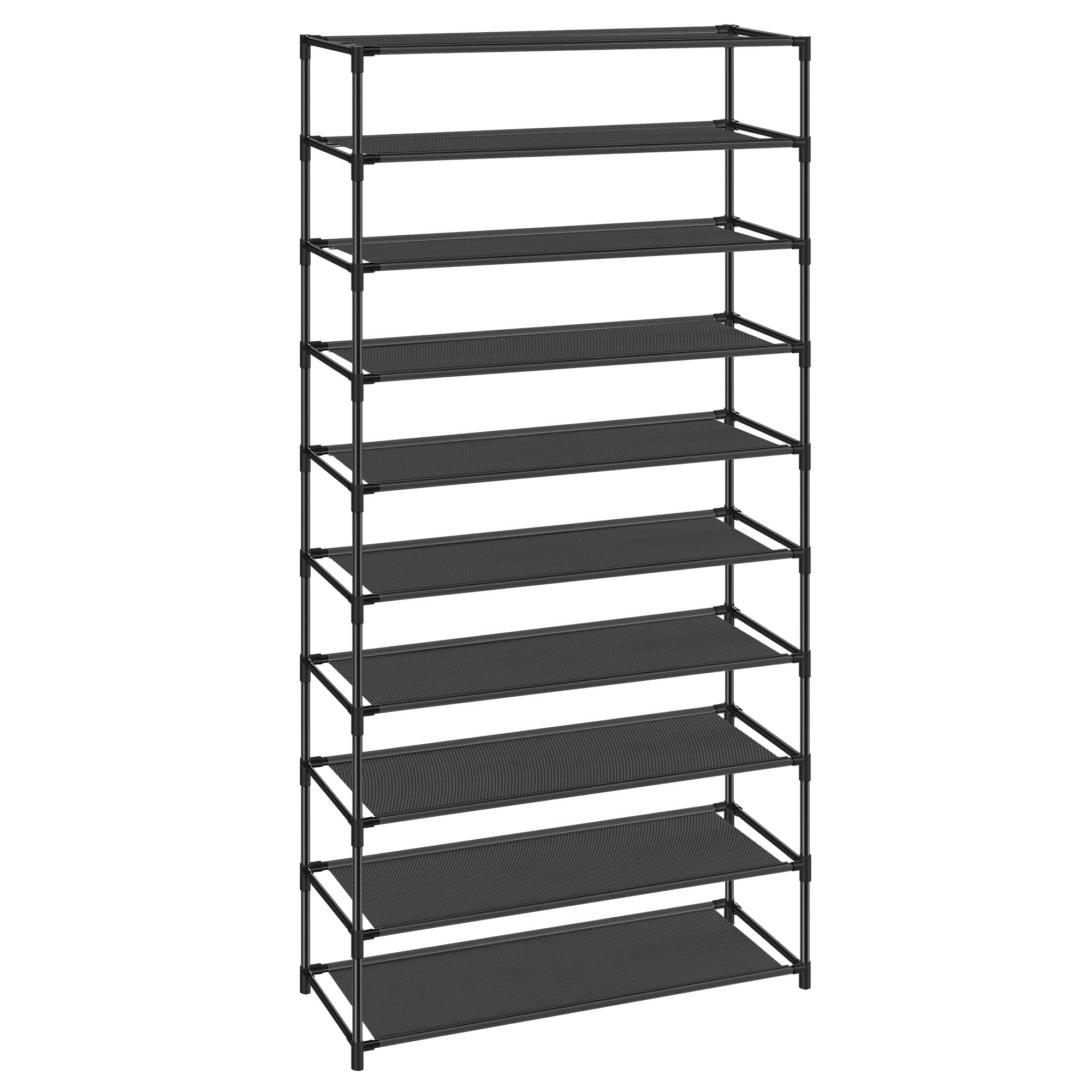 Foto 1 | Organizador De Armario Para Zapatos Songmics De 10 Niveles, 40 Pares, Negro - Venta Internacional.