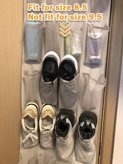 Foto 5 | Organizador De Zapatos Amazon Basics Para Colocar Sobre La Puerta, 24 Bolsillos - Venta Internacional.