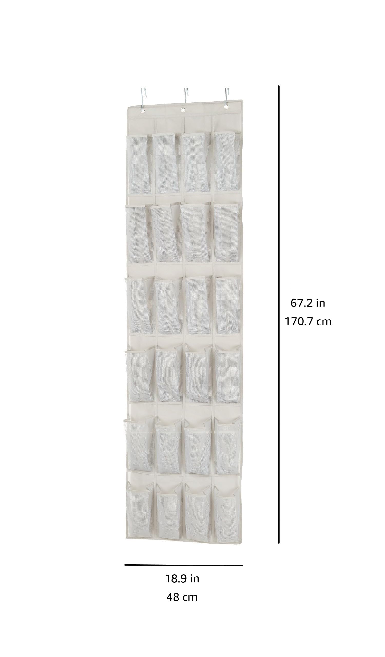 Foto 7 | Organizador De Zapatos Amazon Basics Para Colocar Sobre La Puerta, 24 Bolsillos - Venta Internacional.