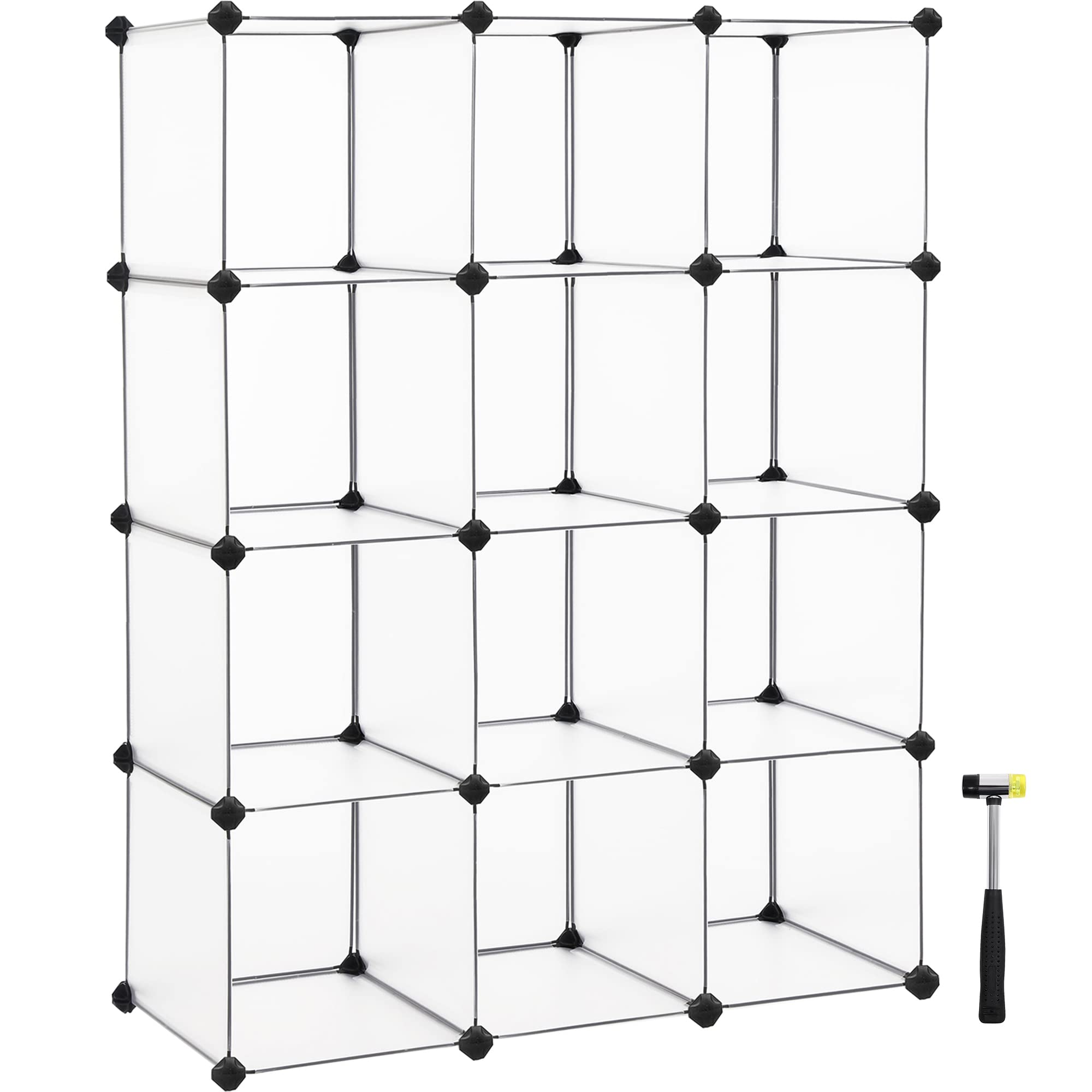 Foto 1 | Armario Modular Songmics Con 12 Cubos, 31 X 93 X 123 Cm, Ancho