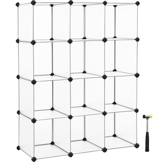 Foto 1 | Armario Modular Songmics Con 12 Cubos, 31 X 93 X 123 Cm, Ancho