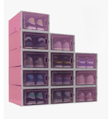 Foto 2 pulgar | Cajas Organizadoras Apilables para Zapatos 12 Piezas
