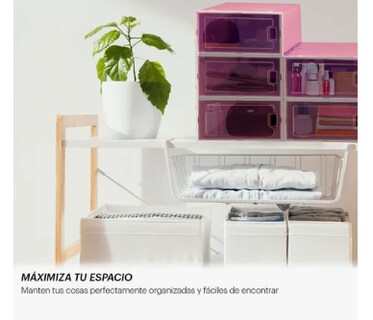 Foto 3 | Cajas Organizadoras Apilables para Zapatos 12 Piezas