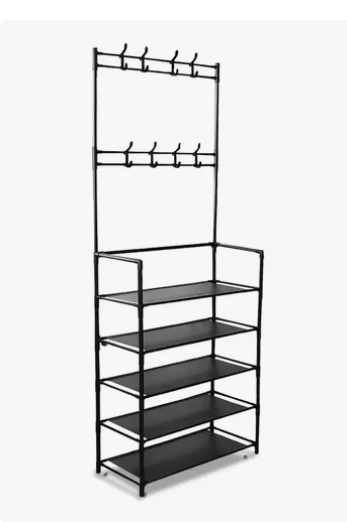 Foto 2 pulgar | Zapatera Perchero Rack Organizador