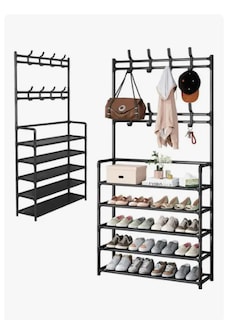 Foto 2 | Zapatera Perchero Rack Organizador