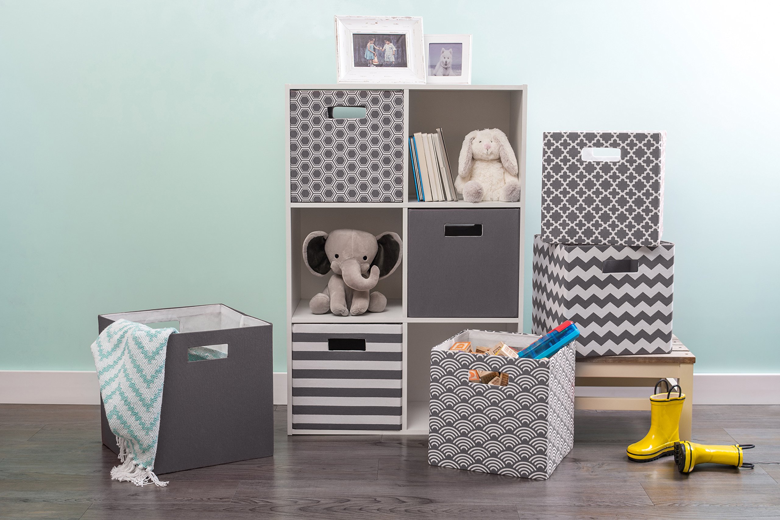 Foto 8 pulgar | Storage Cube Dii Poly-cube, Duro, Plegable, Grande, Gris - Venta Internacional.