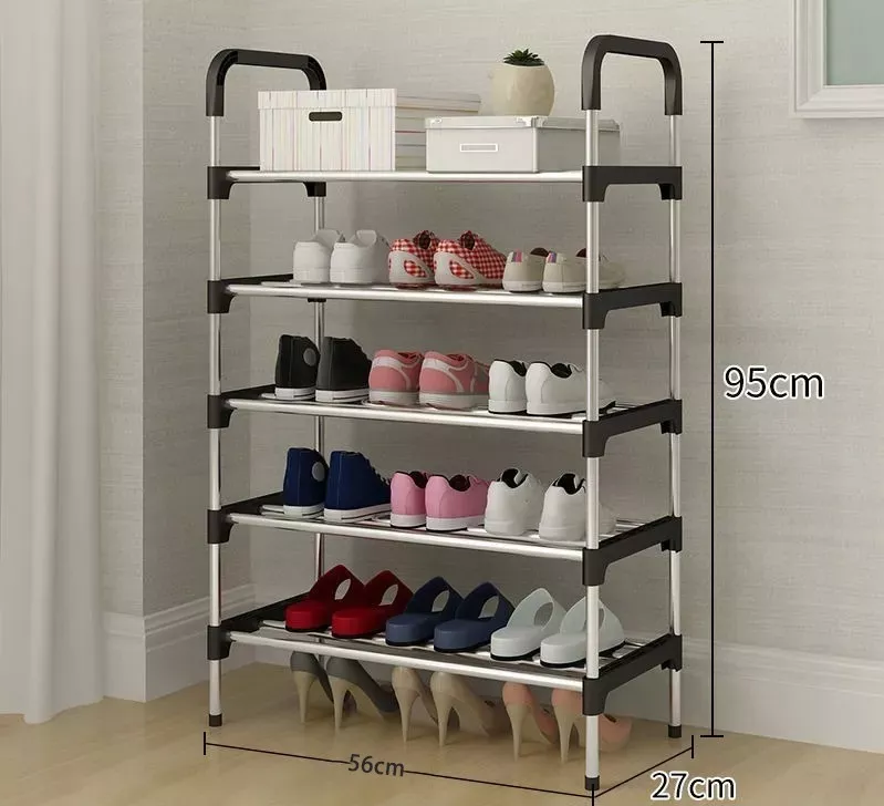 Foto 5 pulgar | Zapatera Acero 5 Niveles Organizador Hogar Closet Aleissi 701358 Platedo