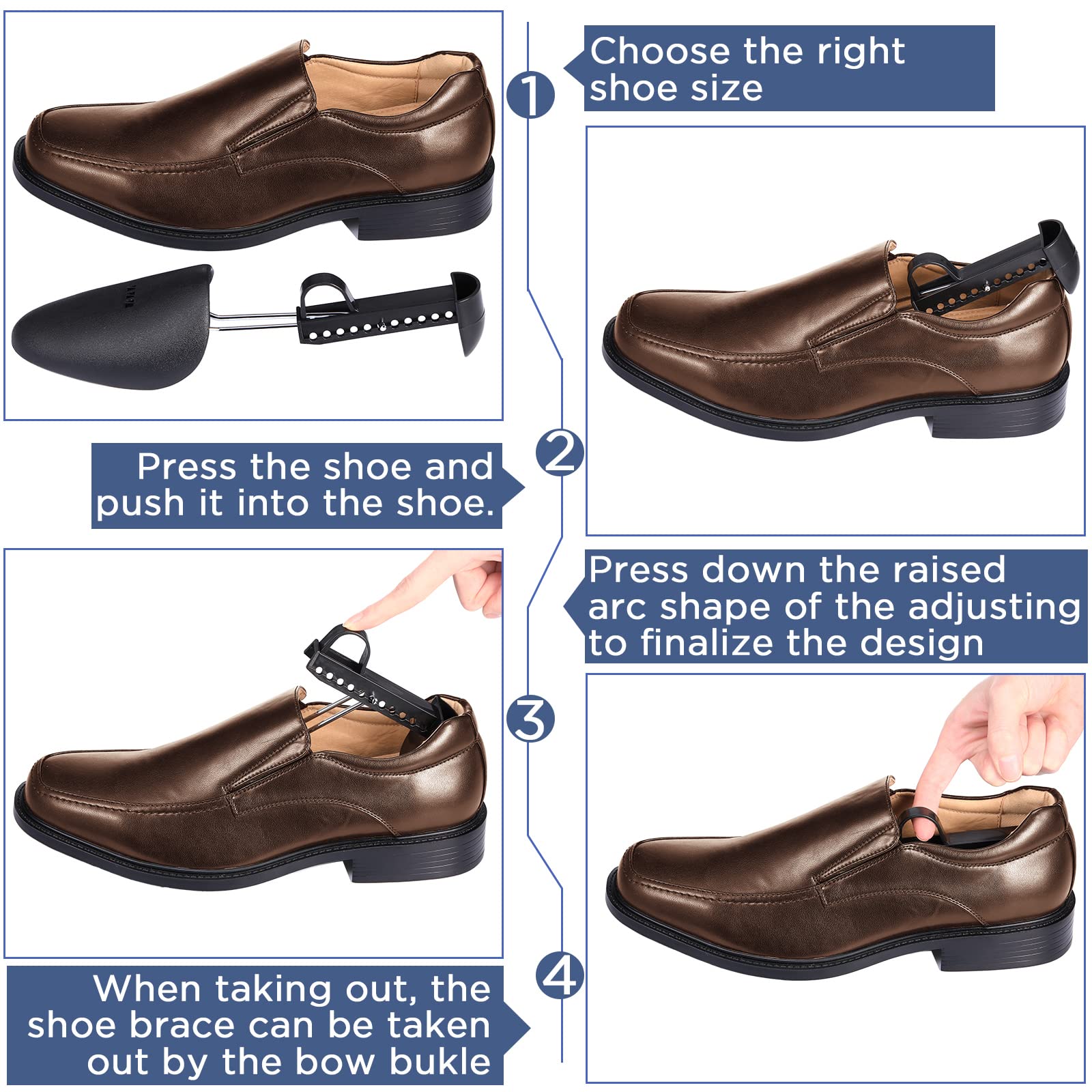 Foto 4 | Extensor De Zapatos Honeydak De Plástico, 20 Pares, Para Hombre Y Mujer - Venta Internacional.