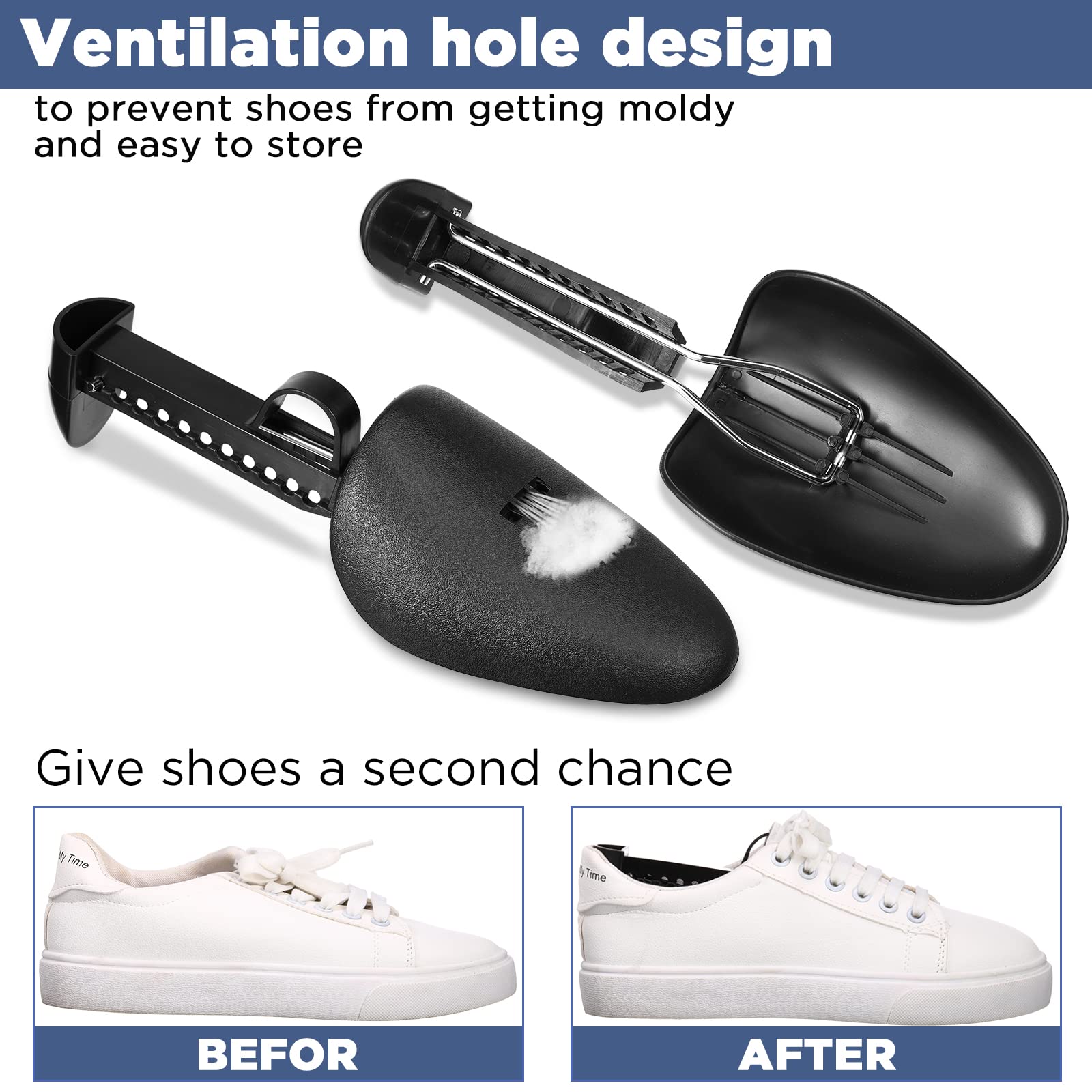 Foto 6 pulgar | Extensor De Zapatos Honeydak De Plástico, 20 Pares, Para Hombre Y Mujer - Venta Internacional.