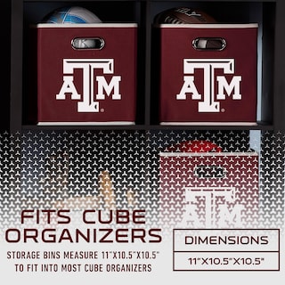 Foto 3 | Contenedor De Almacenamiento Franklin Sports Ncaa Texas A M Aggies - Venta Internacional.
